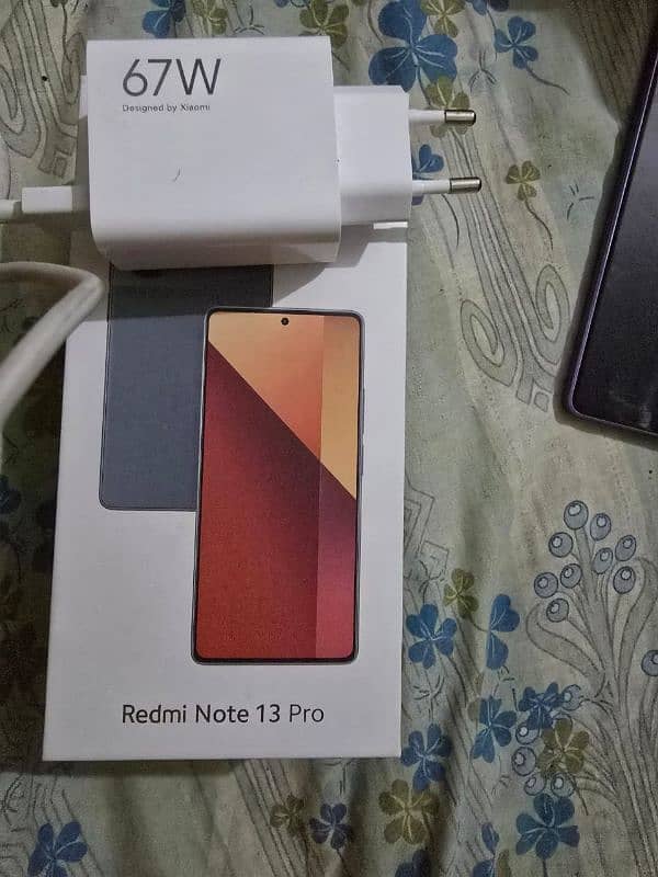 redmi note 13pro 8/256 all accessories 10/10 4