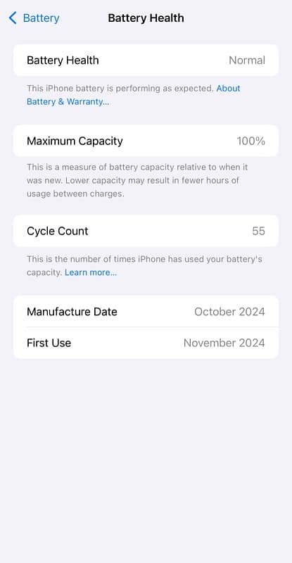 i phone 16 pro max  (512)  Battery 100% one month sim working 4