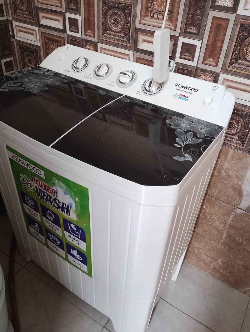 Kenwood semi automatic 10kg washing machine 0