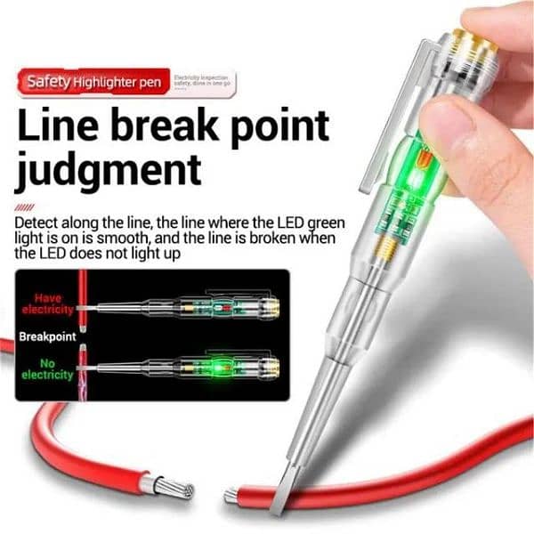 Stainless Steel Voltage Tester 1