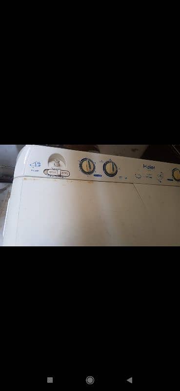 Haier washing machine 13000 0