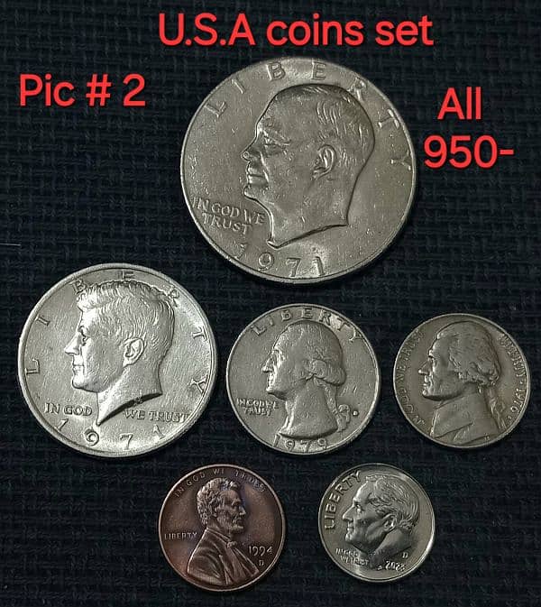 U. S. A Rare Coin Sets 1