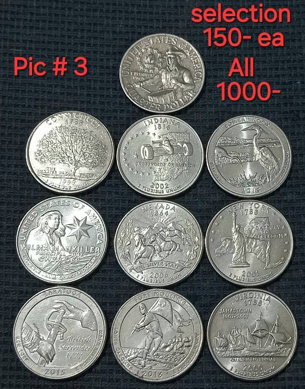 U. S. A Rare Coin Sets 3