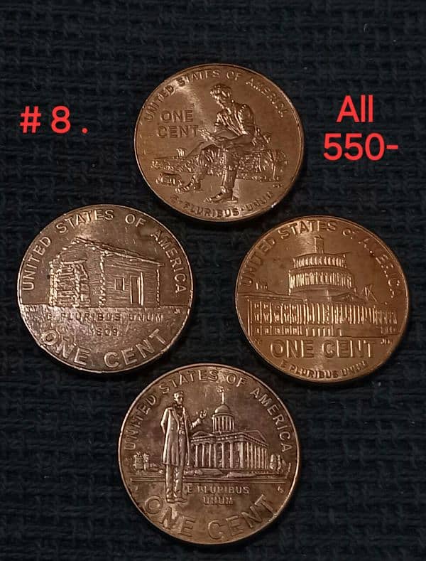 U. S. A Rare Coin Sets 10