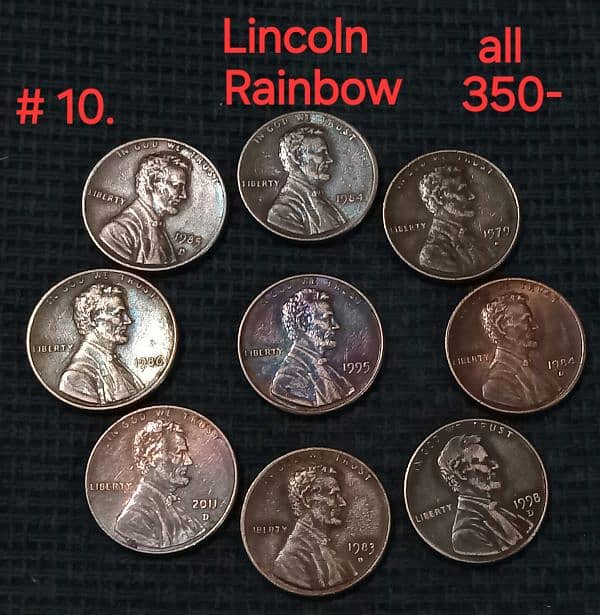 U. S. A Rare Coin Sets 12