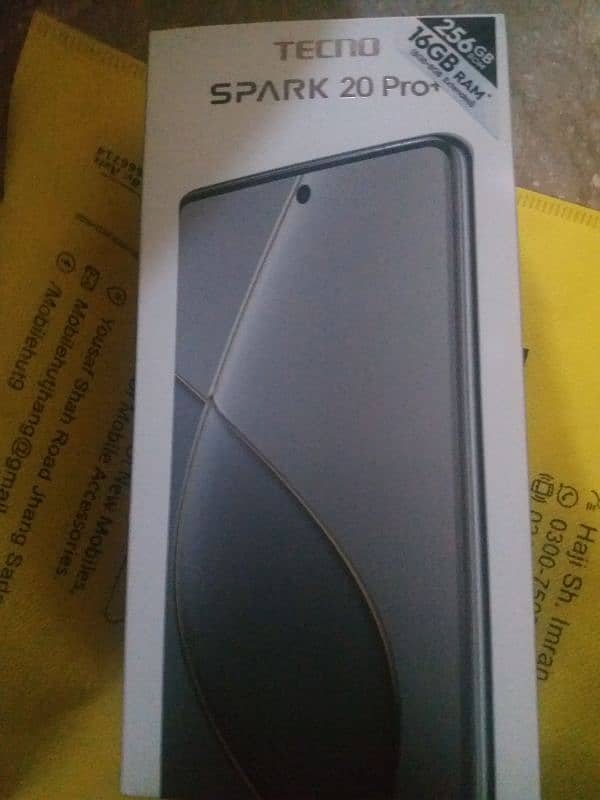 Tecno Spark 20 pro plus in 10/10 Condition 1