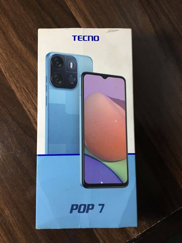 Tecno pop 7 clear condition 6