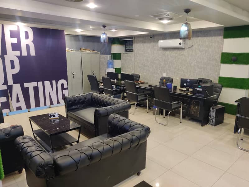 Fully Furnished Office Space Available For Rent Gulberg Green Islamabad 6