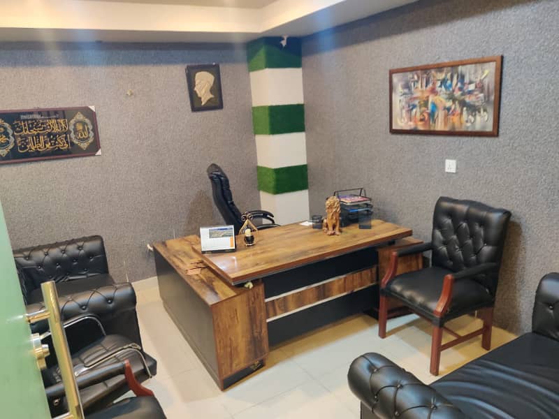 Fully Furnished Office Space Available For Rent Gulberg Green Islamabad 7