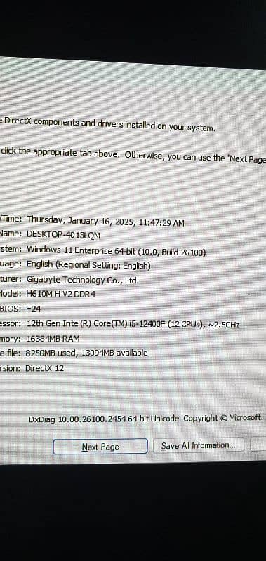 core i5 12th gen with 3070ti 2