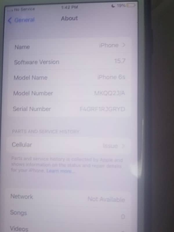 I phone 6s non PTA 64gb all ok finger working betrry Cheng h 4