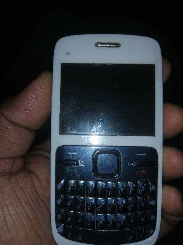 Nokia C3-00 Qwerty Keyboard Mobile 0