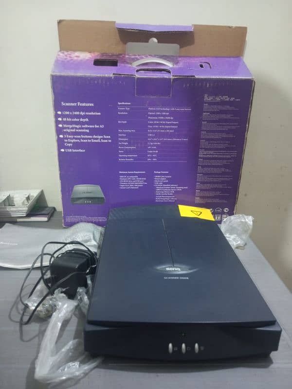 BENQ 5000B color scanner 3