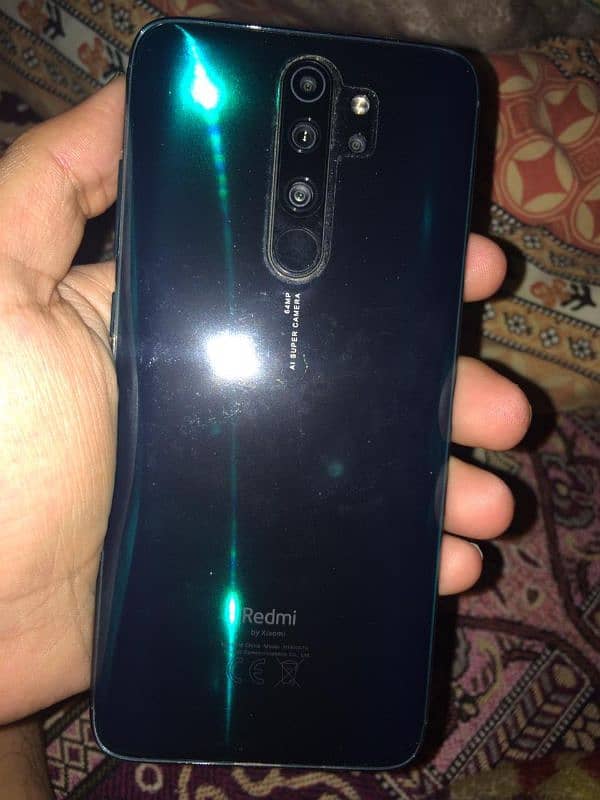 redmi note 8 pro 6/128 with box pta approved 1