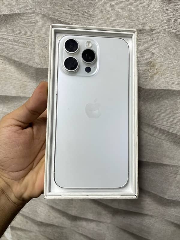 iphone 15 pro max 256gb Jv with box white titanium 11,12,13,14,15,16 0