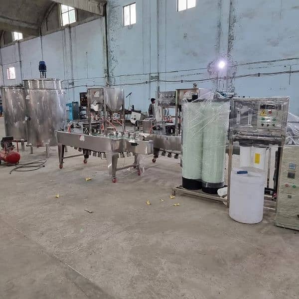 Juice making complete unit with RO plant tetrapak Juice Machine 11