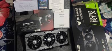 RTX 3070 Ti ASUS TUF SEALED WITH BOX LIKE NEW