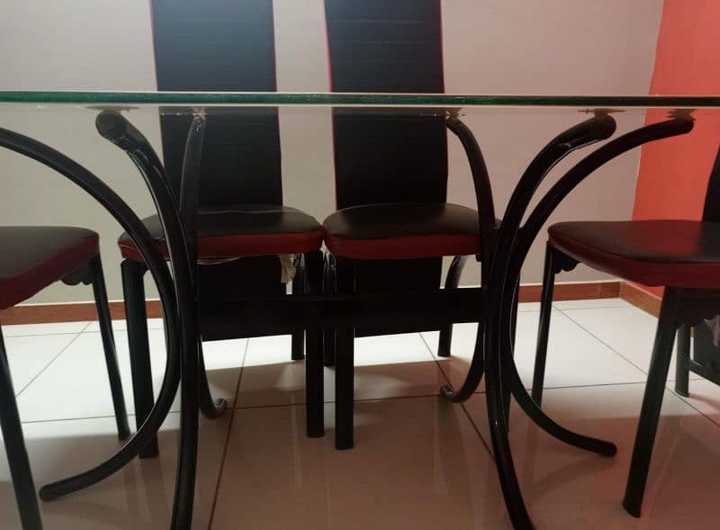 Dining table with 6 chairs 11