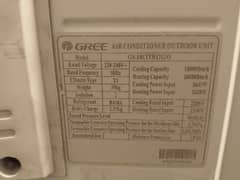 1.5 Ton Gree Split Reversible Inverter