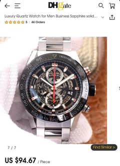 watch Luxury Quartz Watch for Men