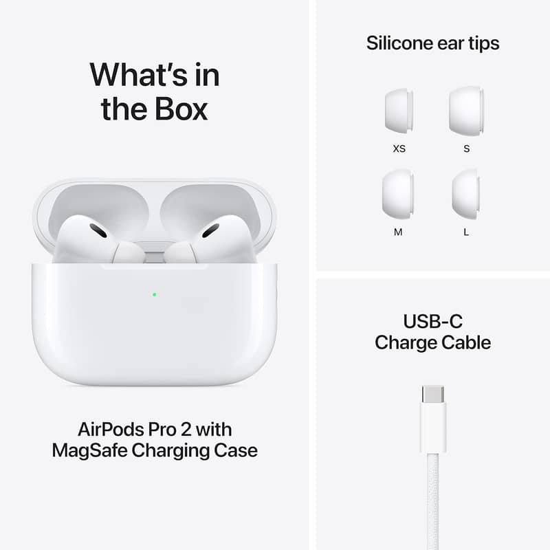 Apple AirPods Pro (2nd Gen) Wireless Earbuds 3