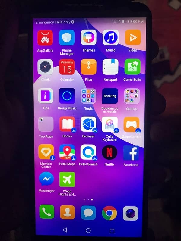 HUAWEI Y7 prime 2018 3pm ram 32 gb 0