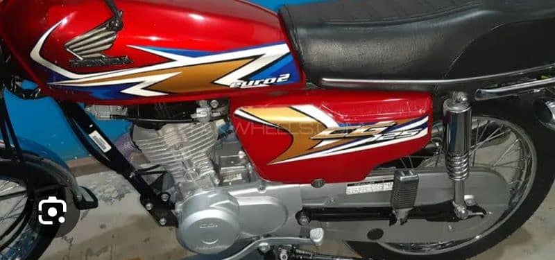 Honda 125 kickstart Model 2020 Full Original Faisalabad 0