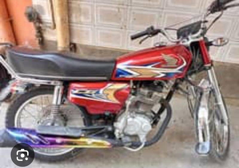 Honda 125 kickstart Model 2020 Full Original Faisalabad 1