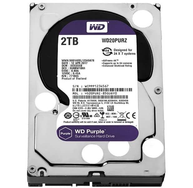 22,16,12,8,4,2,1tb Hard Drive available 16