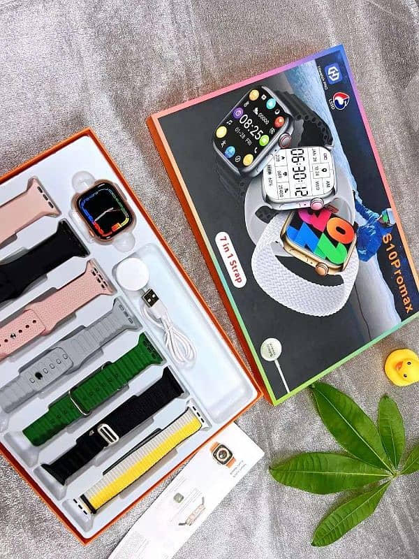 S10 Pro Max Smart Watch 7 in 1 Straps 0