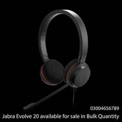 Jabra Evolve 2 Noise Cancelling Imported Headsets for Call Center