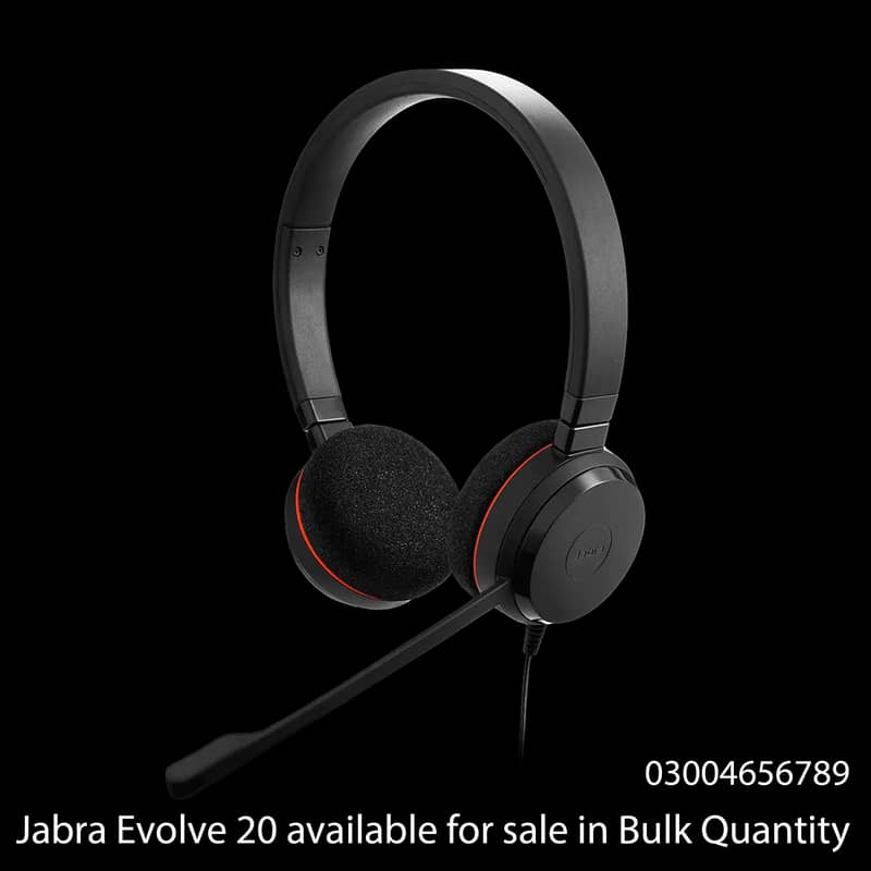 Jabra Evolve 2 Noise Cancelling Imported Headsets for Call Center 0