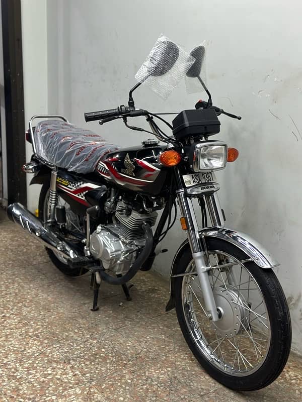 honda cg125cc 2024 model ( 5000 km used ) 0