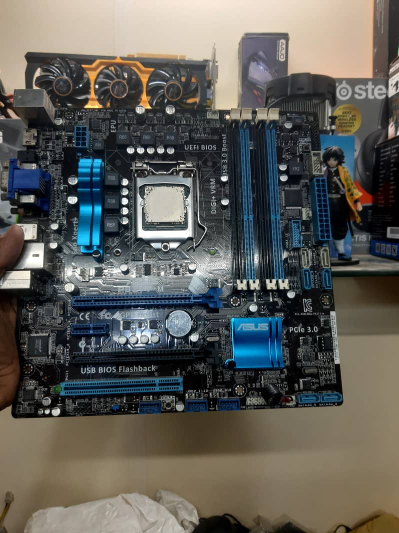 Core i7 3770 Asus Z77 Gaming Motherboard 16GB DDR3 Rams 0