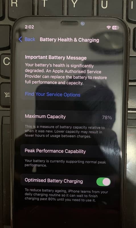 iPhone xs non pta 7