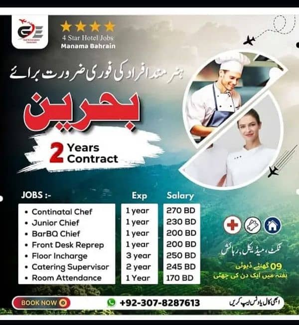 Bahrain Visa . . . work permit visa in 10 days 0