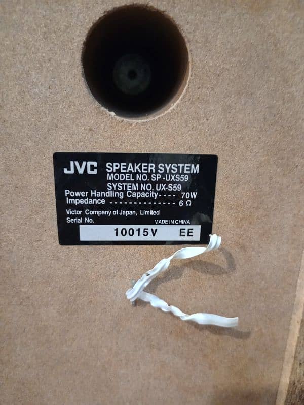 jvc book shelf 70 watts pair speakrs brand new 03030028224 2