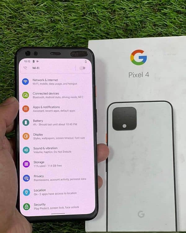 Google pixel 4 with box 4/128 1