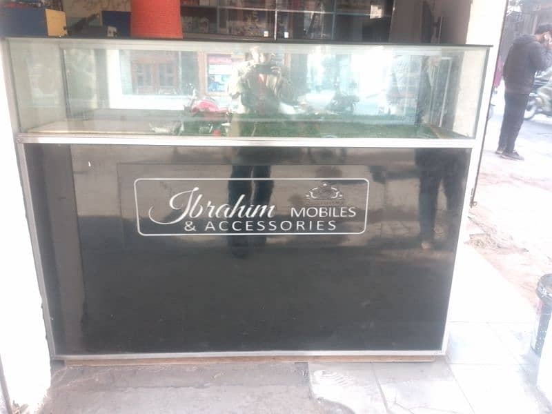 Mobile shop counter for mobile Display 0