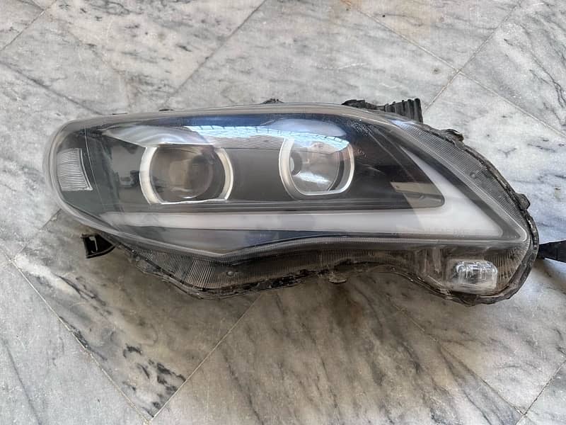 corolla 2012 front light nike back bumper kits panel steering spoiler 9