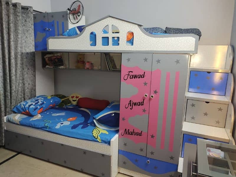 Kids Banker Bed 0