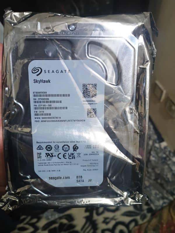 Seagate 8Tb Hard Brand New Packed 1