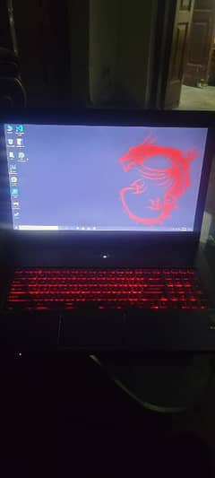 Msi gaming laptop for sale in good condition