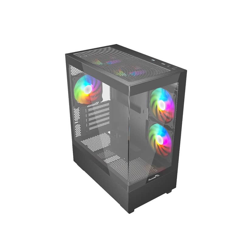 Thunder Black Fox TGC-747 ARGB Gaming Case – 3 ARG 1