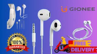 100% Original GiONEE Handfree | High Quality Deep Bass Sound