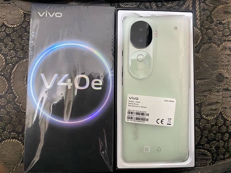 vivo v40e just box open 0