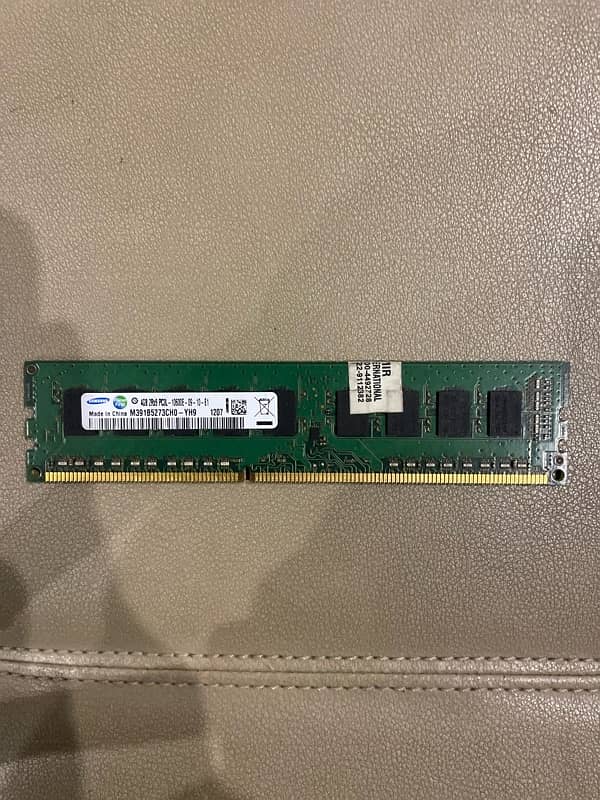 4GB DDR3 Ram Stick Single Stick for Desktop/Computer/PC 0