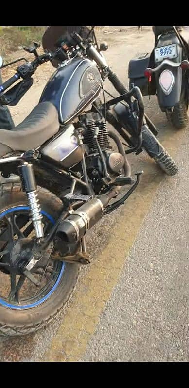 Hero prince modified 200cc with good parts for sale Urgent 3