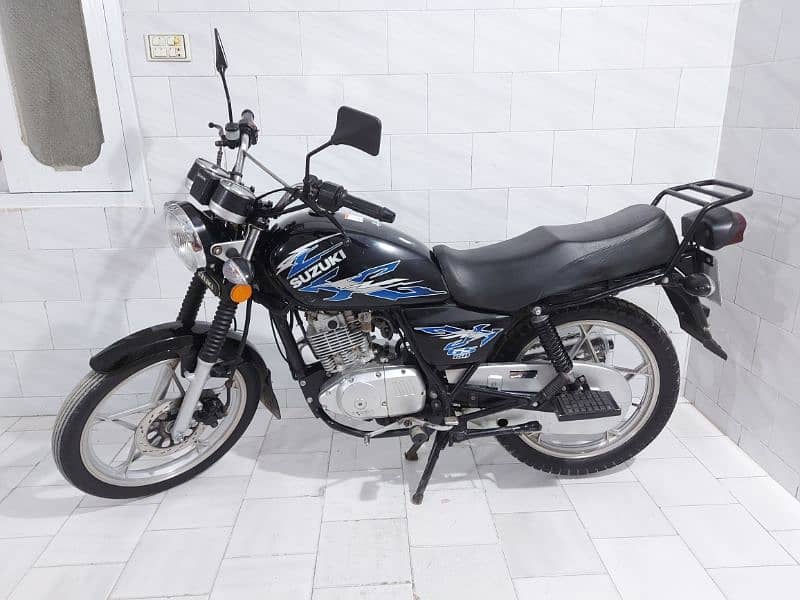 Suzuki GS 150 2021 end Karachi 0