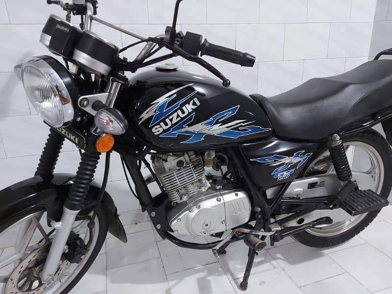 Suzuki GS 150 2021 end Karachi 1